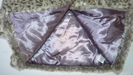 Jaro/ podzim delší šedý kabátek s oušky, debenhams,110