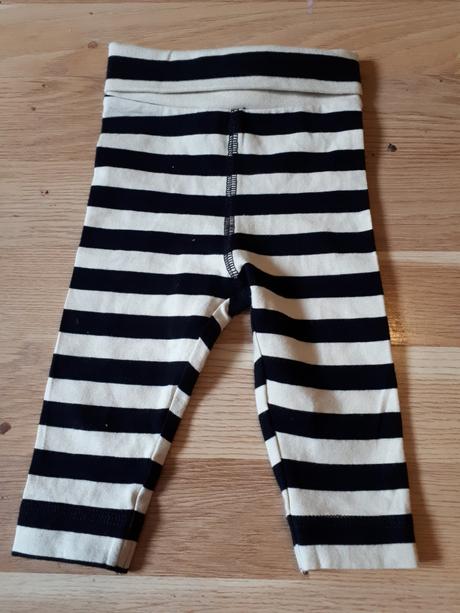 Pruhované legíny, h&m,62