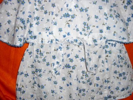 Hodně luxusní květovaný top, evie angel,104