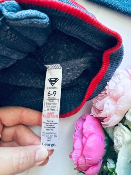 D79/ mikina modrá - v.6/9 mes., george,74