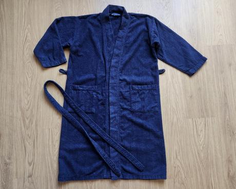Pánský froté župan s páskem a kapsami vel. l, l