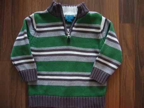 Úžasný komplet - svetr a manšestráky zn. place, 92