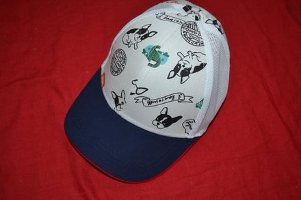 Kšiltovka s pejsky v.80-98,vzdušná,, 80 / 86 / 92 / 98