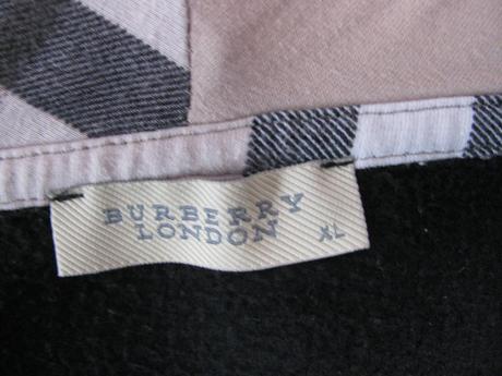 Dámská černá tepláková mikina s kapucí burberry, burberry,xl