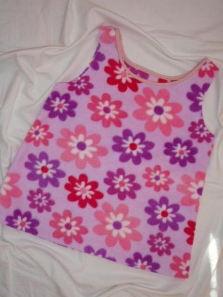 Krásná flísová tunička na tričko, girl2girl,128