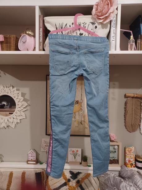 Džíny rifle slimky džegíny lindex 140/146, lindex,140