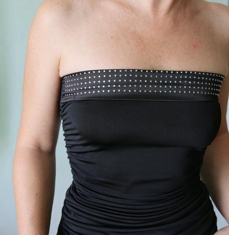 Tunelový top s kamínky sparksz vel.xs-s, xs