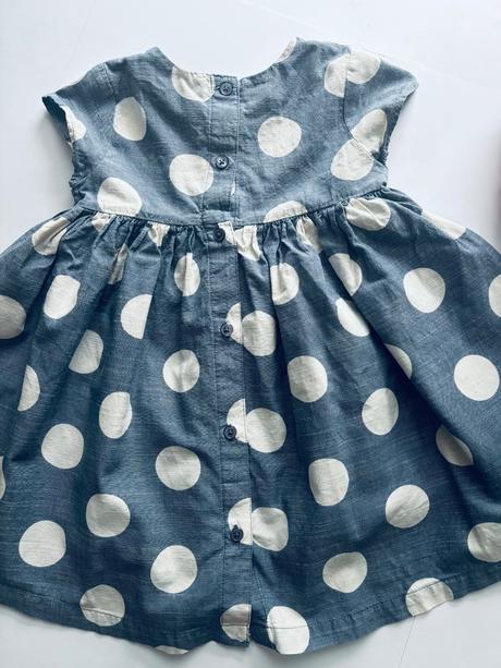 Ob/ šaty šedomodré- v.cca 86, 86