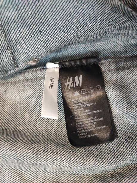 Džínová bunda, h&m,146