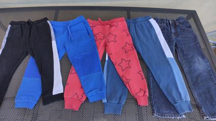 Tepláky+rifle chlapecké 5ks vel.104, next,104