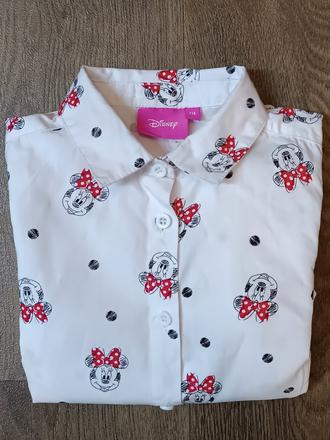 Dívčí košile s minnie, disney, vel.116, disney,116