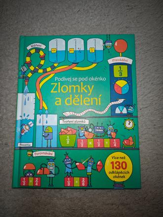 Kniha zlomky a dělení (s okenky),