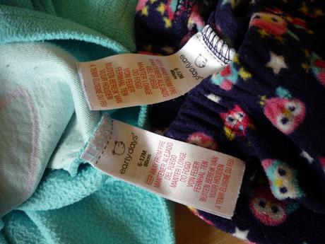 Lehké flísové pyžamo se sovičkami, early days,74