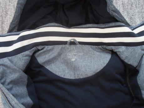 Modrá zateplená vesta vestička h&m, h&m,152
