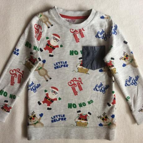 Vánoční mikina zn. f&f, 110