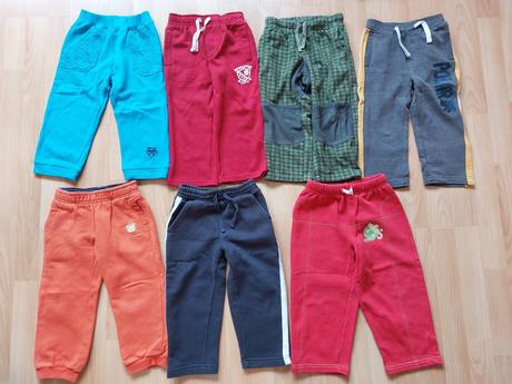 Sada tepláků, balíček tepláků, vel. 86-92, f&f,86