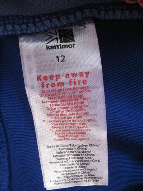 Sportovní elastické 3/4 legíny, karrimor,40