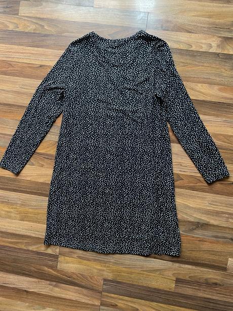 Puntíkaté šaty / tuinika, vel 44/ tedy cca xxl, ff, f&f,xxl