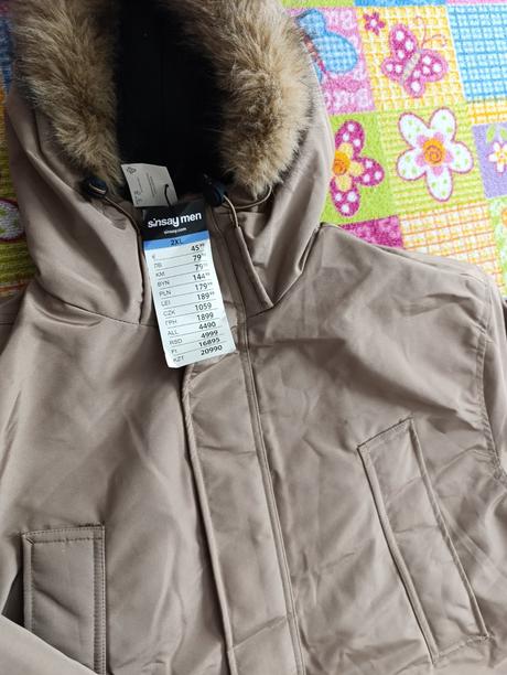 Nová zimní pánská bunda, sinsay,xxl