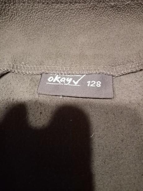 Fleecová mikina vel. 122/128, okay,122