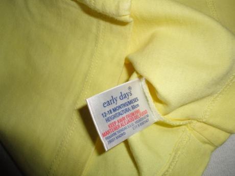 Tričenko early days, vel. 6-9 měsíců, early days,74