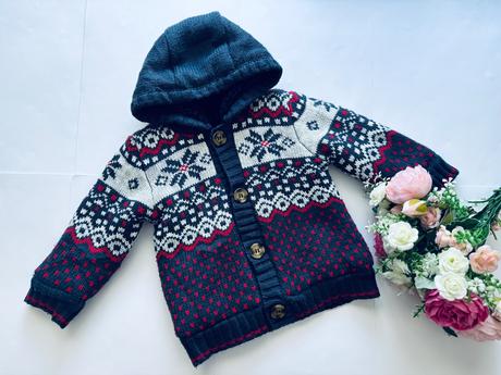 Svetr zateplený - v.6/9 mes., george,74