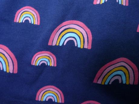 Bavlněné šatičky s duhami vel. 86, f&f,86