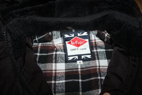 Tmavě hnědá zimní bunda, lee cooper,152