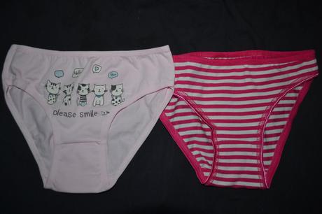 2x bavlněné kalhotky,v.116-122, 116 / 122