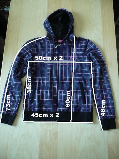 Růžovo-šedá mikina na zip, s kapucí - vel.l, l