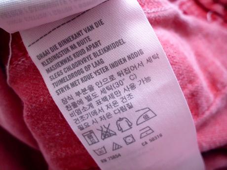 Chino červenoružový melír 32, hollister,m