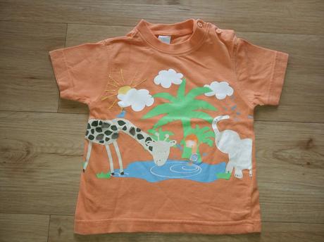 Tričko se zvířátky, c&a,74