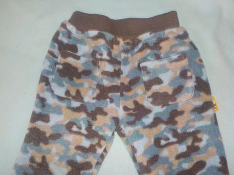 Dětské teplé kalhoty vel. 92/98, frog,92