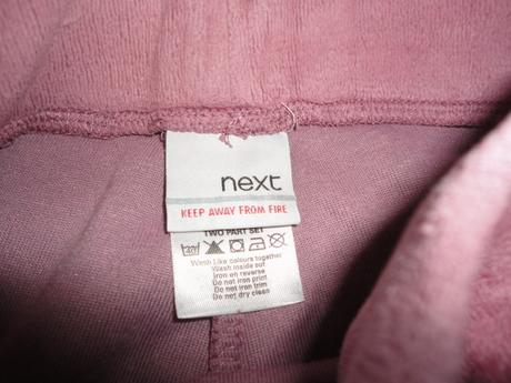 Tepláky next, vel. 3/4 roky, kus nebo celkem za, next,98