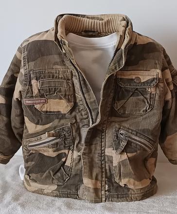 Manžestrová zimní bunda, next,80