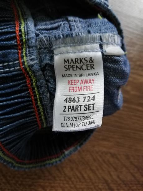 Rifličky 0-3m, marks & spencer,62