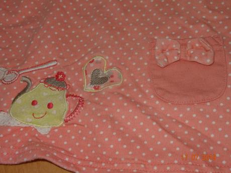 Dívčí šaty čajová konvice a cukr, george,62