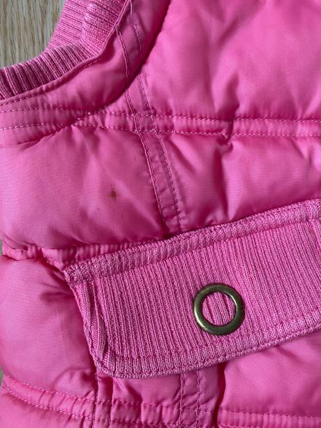 Lososová prošívaná vesta - next, vel. 116, next,116