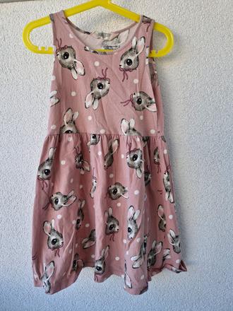 Šaty s králíčky, h&m,122