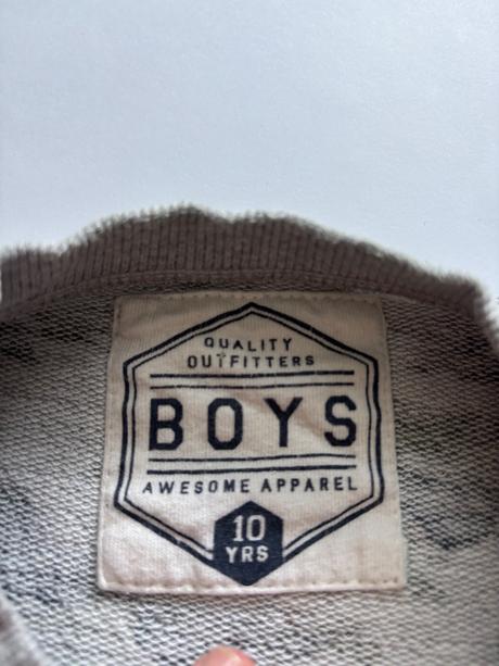 K1/ mikina maskačový vzor - v.10 let, boys,140