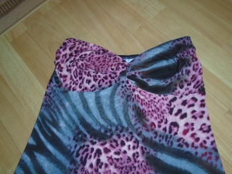 Šaty letní bez ramínek vel 36-40, 36 / 38