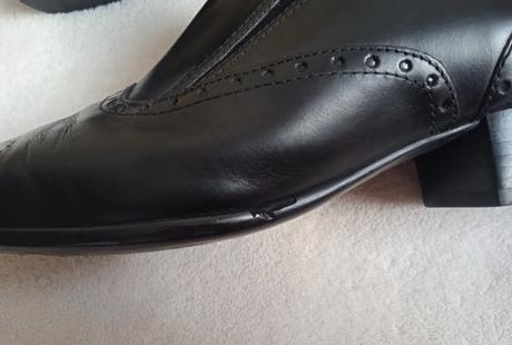 Dámské kožené polobotky geox 40, geox,40