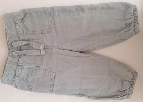 Dětské zateplené (vyteplené) kalhoty, vel.80, f&f, f&f,80