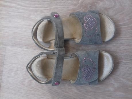Kožené sandálky, richter,28