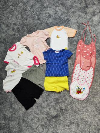 Balík oblečení pro holčičku vel.68, 68–80