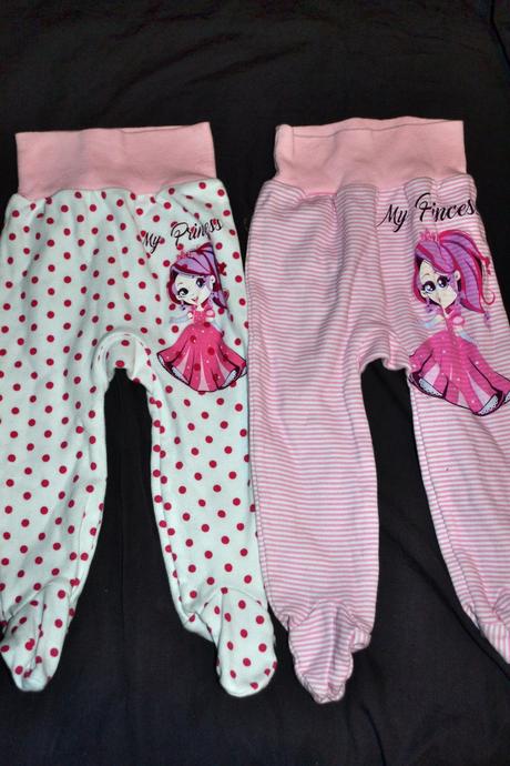 2x bavlněné polodupačky v.74, 74