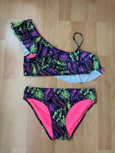 Dívčí plavky, h&m,158