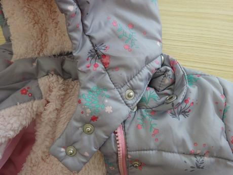 Zimní šedá bunda, vel. 80, dopodopo,80