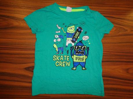 Kouzelné zelené tričko s příšerkami, kiki&koko,110