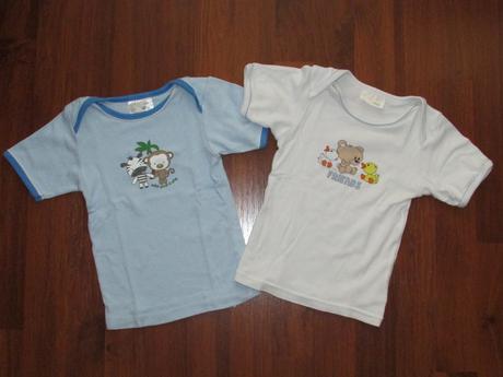 2x bavlněné tričko, ergee,98